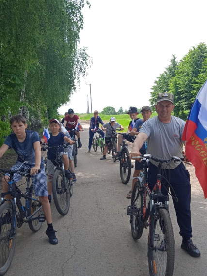 Велопробег ко Дню России.